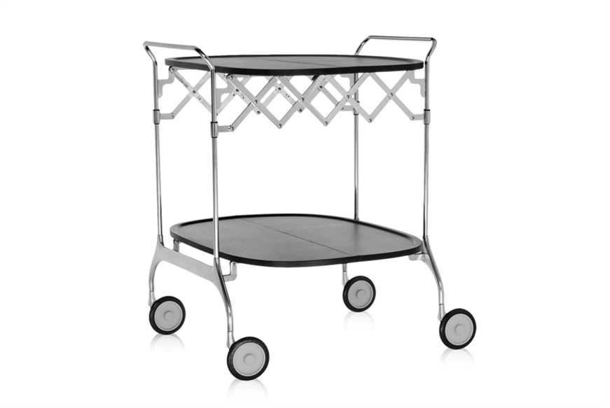 Trolley Gastone steel white Kartell