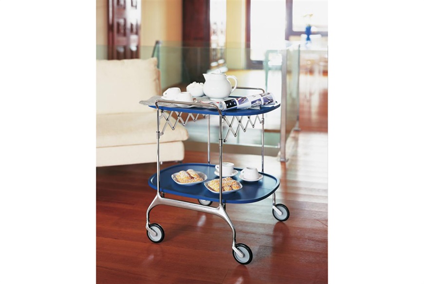 Trolley Gastone steel white Kartell