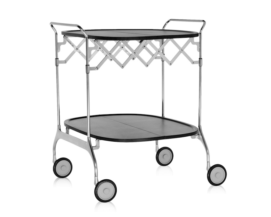 Carrello Gastone nero Kartell