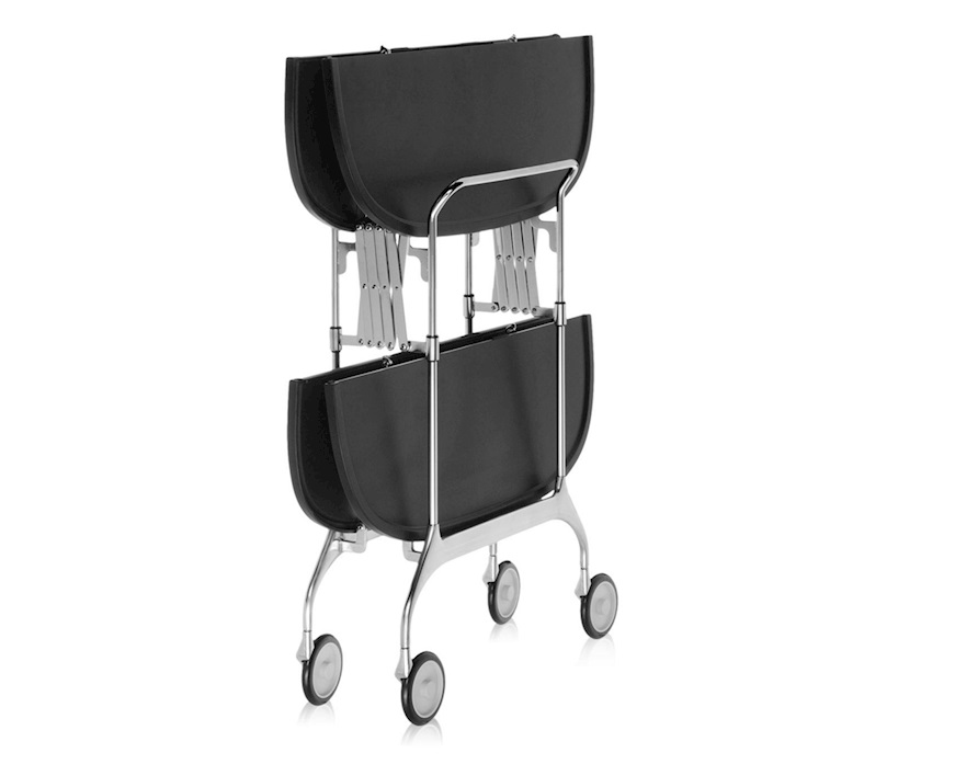 Carrello Gastone nero Kartell
