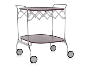 Carrello Gastone prugna Kartell