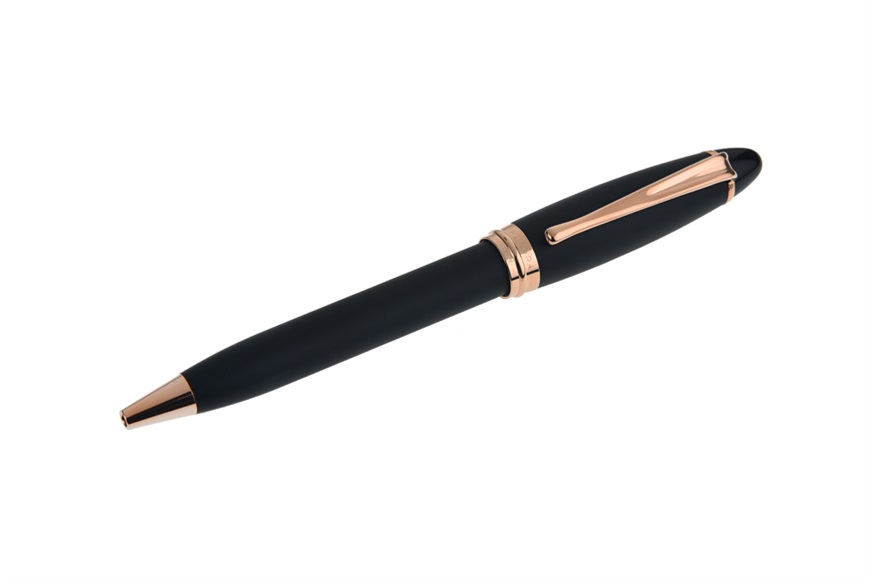 Ballpoint pen Ipsilon Satin black Aurora