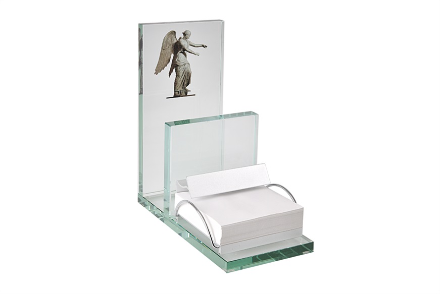 Paper holder Vittoria Alata crystal Selezione Zanolli