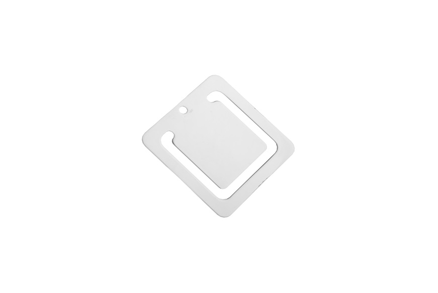 Bookmark silver square Selezione Zanolli