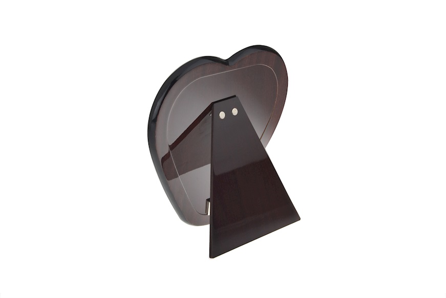 Picture frame silver in the shape of heart Selezione Zanolli