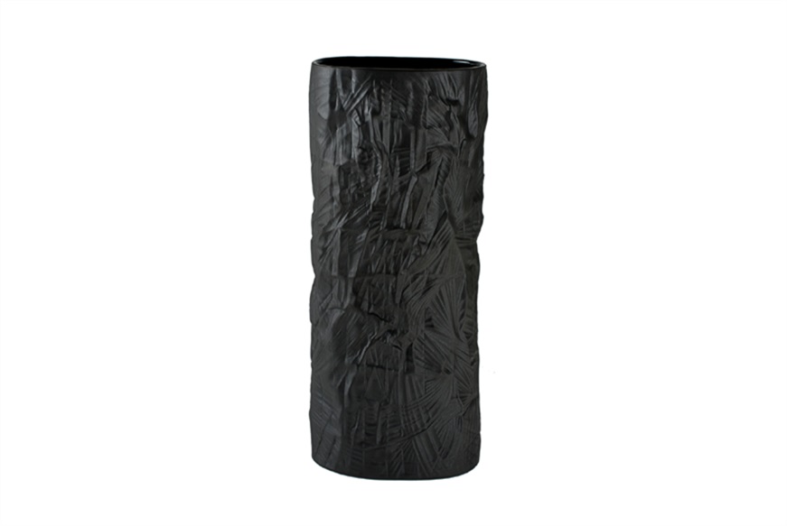 Vaso Structura Paper porcellana nero Rosenthal