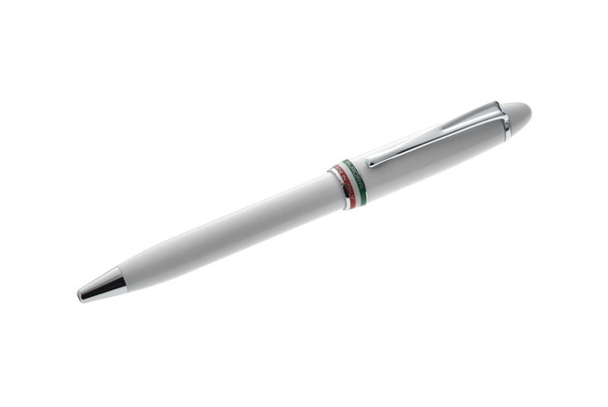 Ballpoint pen Ipsilon Italia white Aurora