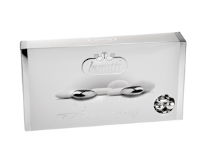 Confetti Mandorla intera Argento in confezione da 1 kg Buratti