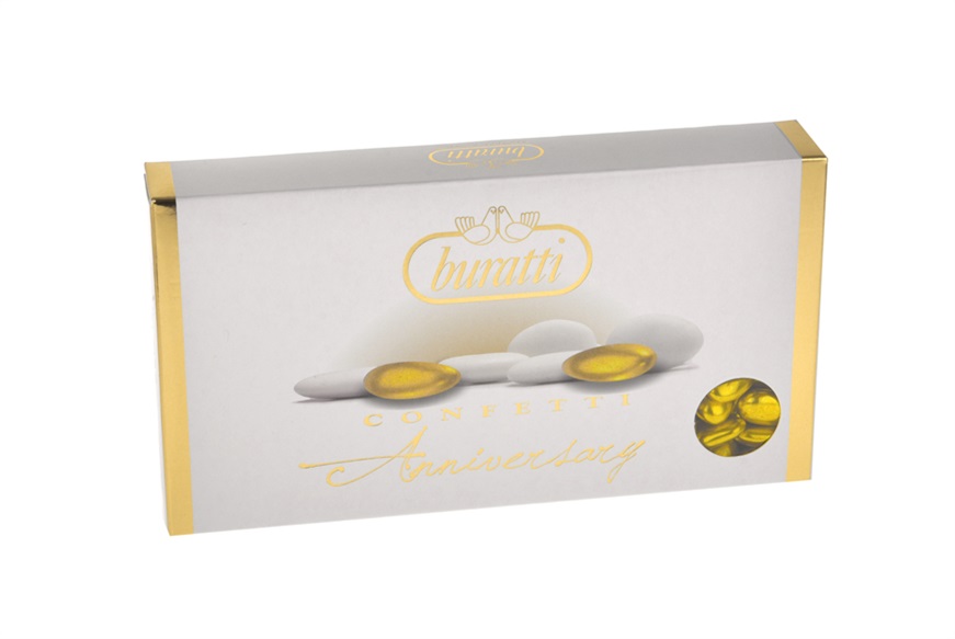 Confetti Mandorla Intera Oro in confezione da 1 kg Buratti