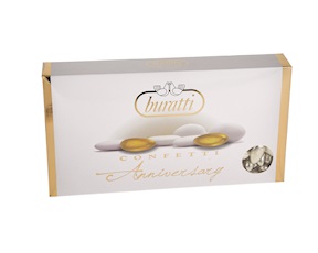 Confetti Mandorla intera Rame in confezione da 1 kg Buratti