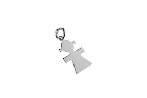 Pendant Girl silver Selezione Zanolli