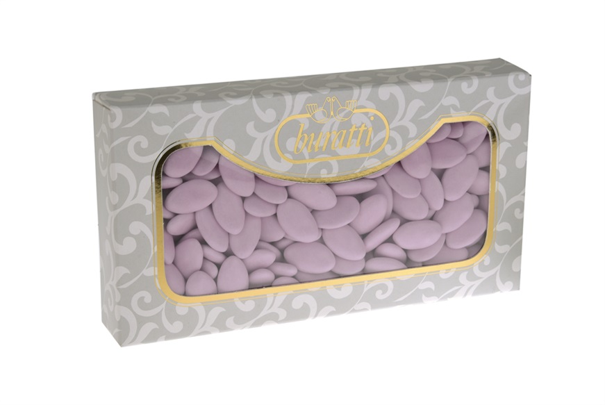 Confetti Cioccolato Lilla in confezione da 1 kg Buratti