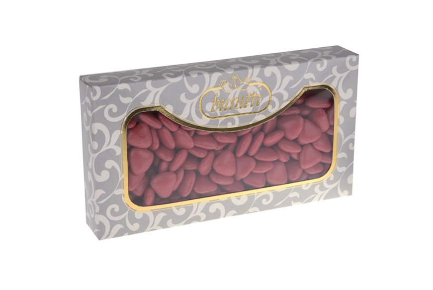 Confetti Cuore Cioccolato Rosso in confezione da 1 kg Buratti