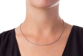 Necklace silver Selezione Zanolli