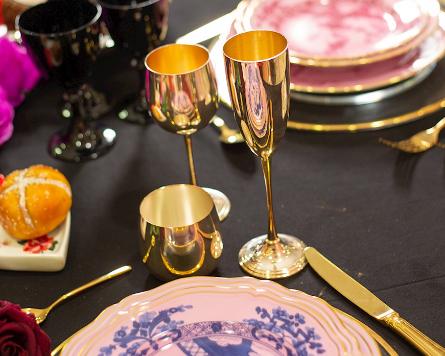 Coppa Da Champagne Di Lusso Per 18° Compleanno - Calice Con Stelo E Base In Oro Rosa, In Scatola Regalo