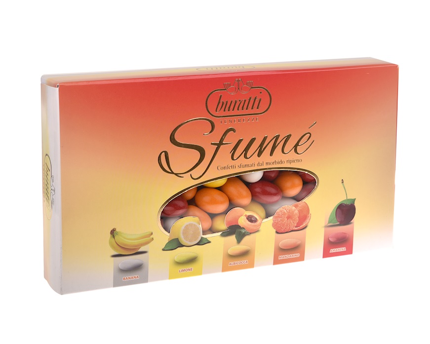 Tenerezze sfumè Arancio 1 kg Buratti