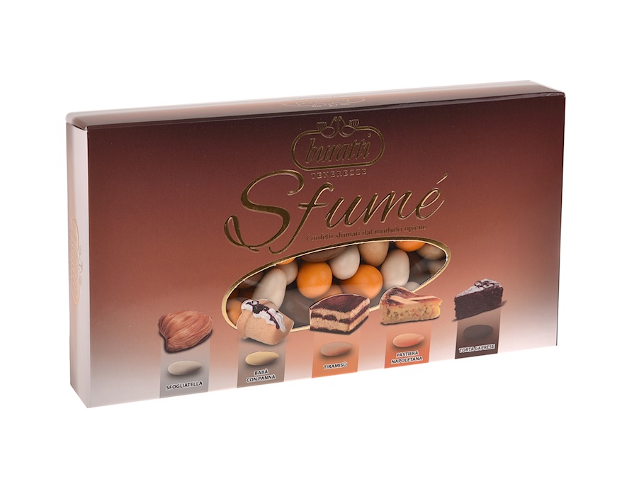 Tenerezze sfumè Marroni 1 kg Buratti