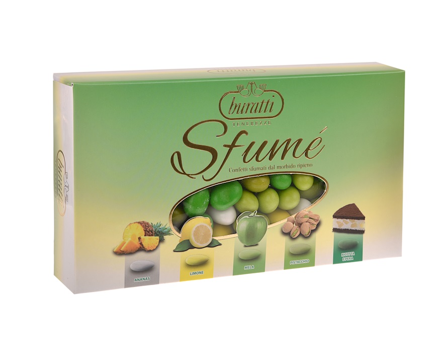 Tenerezze sfumè Verdi 1 kg Buratti