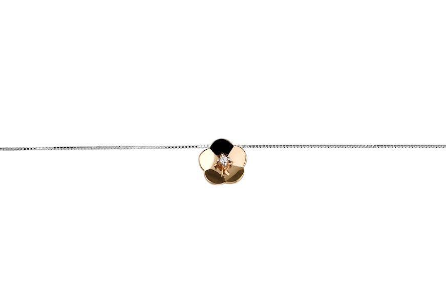 Necklace gold 750‰ with diamond Selezione Zanolli