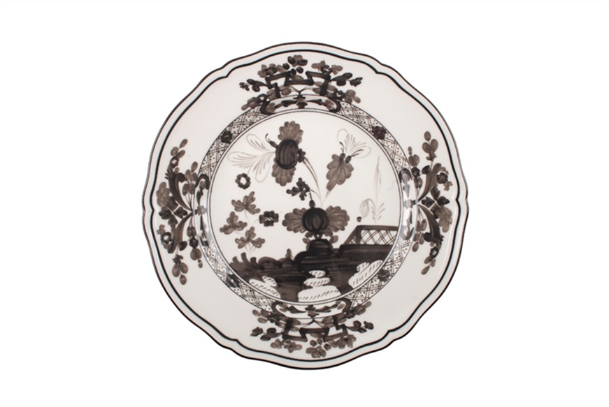 Dessert plate Oriente Italiano Albus porcelain Richard Ginori