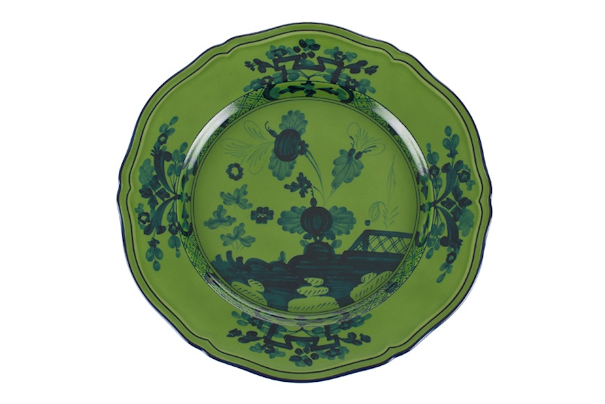 Dinner plate Oriente Italiano Malachi porcelain Richard Ginori