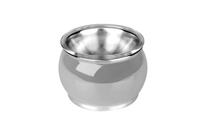 Porta caviale argento