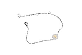 Bracelet My Bon Bons steel T letter Nomination