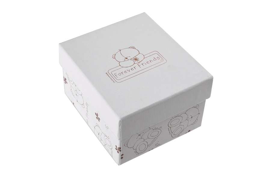 Figurina orsetto Forever Friends con cuore Selezione Zanolli