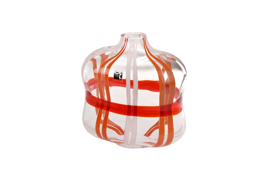 Vase I Piccoli Murano glass Hamsa Carlo Moretti