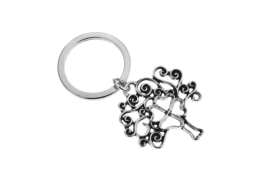 Keychain Tree of Life Quatrefoil Selezione Zanolli