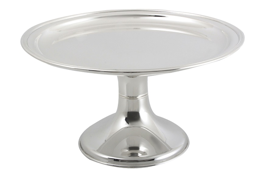 Cake stand silver in English style Selezione Zanolli