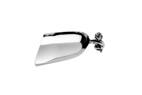Sugar scoop silver with angel Selezione Zanolli