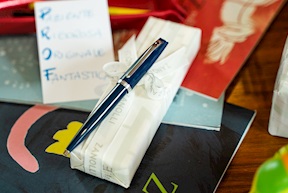 Ballpoint pen Style Resin blue Aurora