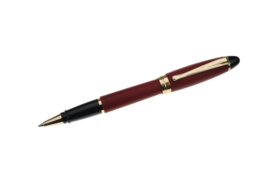 Penna roller Ipsilon Satin bordeaux Aurora