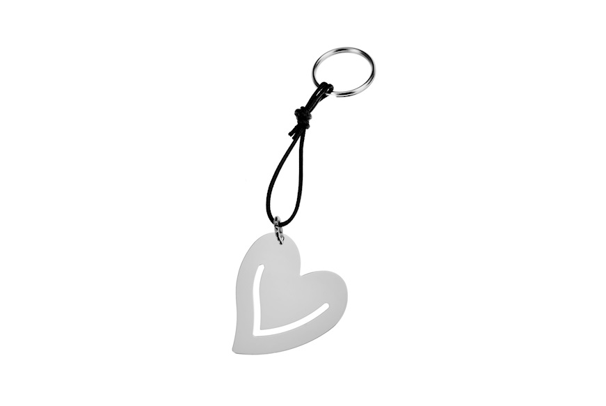 Bookmark Heart silver plated and keyring Selezione Zanolli