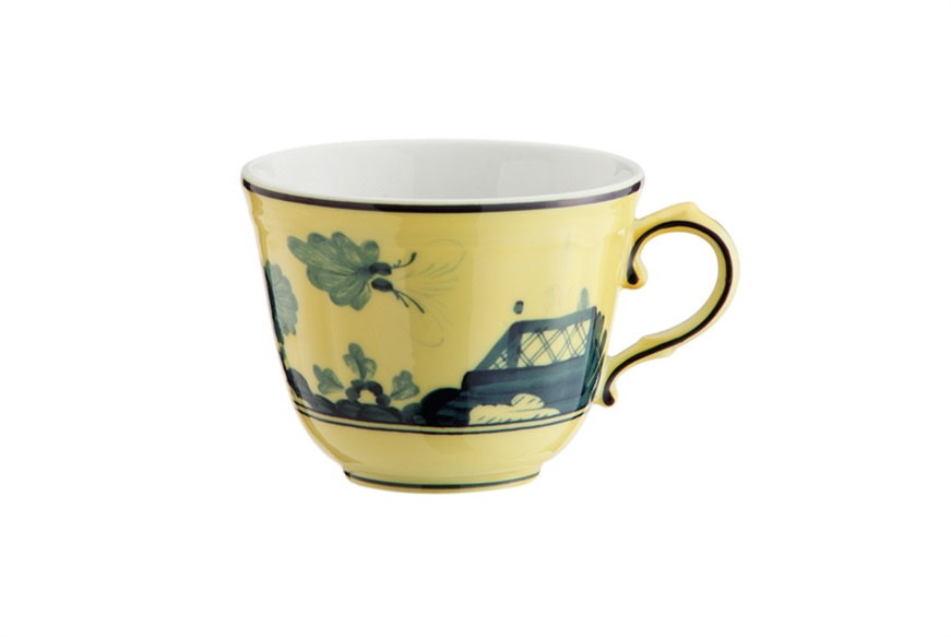 Coffee cup Oriente Italiano Citrino porcelain Richard Ginori