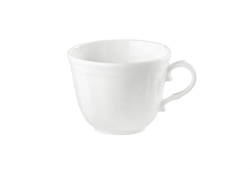 Tazza caffè Antico Doccia porcellana bianco Richard Ginori