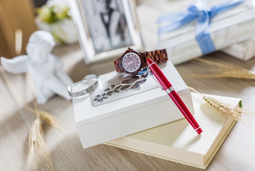 Roller pen Ipsilon Deluxe red Aurora