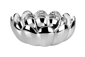 Bowl Rosè Bombata silver Selezione Zanolli