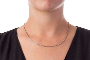 Catenina Torciglione argento Selezione Zanolli