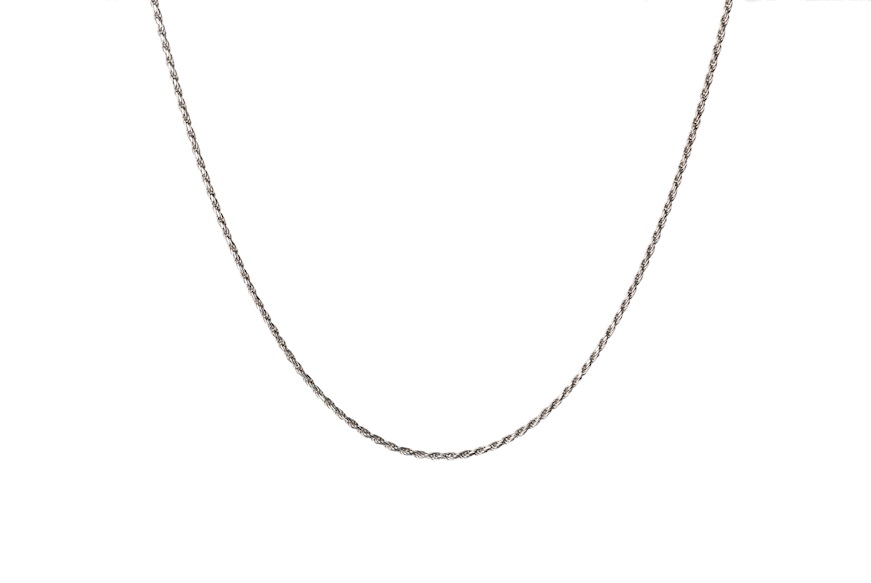 Necklace Torciglione silver Selezione Zanolli