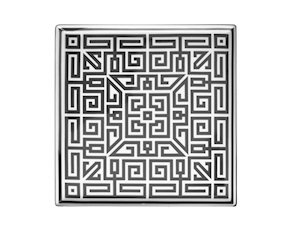 Valet tray Labirinto Nero porcelain Richard Ginori