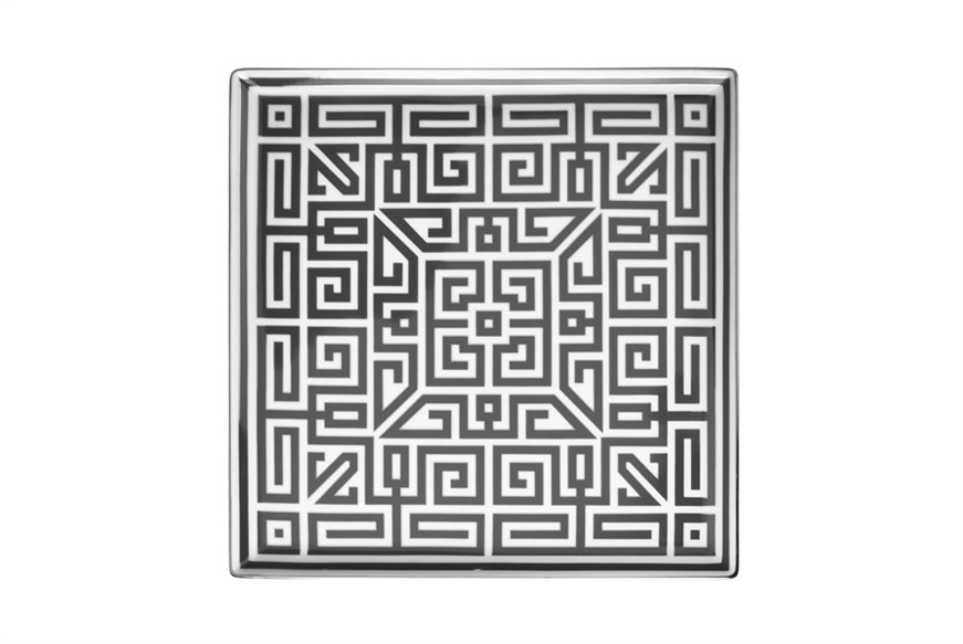 Vuotatasche Labirinto Nero porcellana quadro Richard Ginori