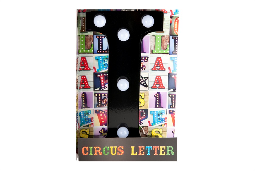 Letter Circus I black Trading group