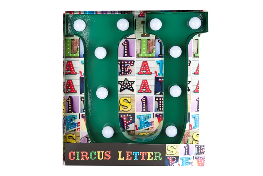 Letter Circus U green Trading group