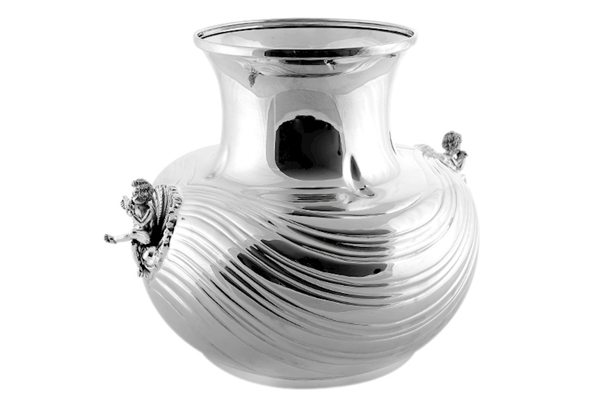 Vaso argento con putto Selezione Zanolli