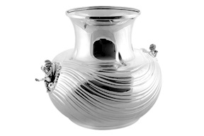 Vaso argento con putto Selezione Zanolli
