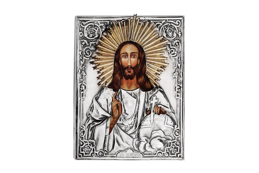 Christ Pantocrator silver Selezione Zanolli