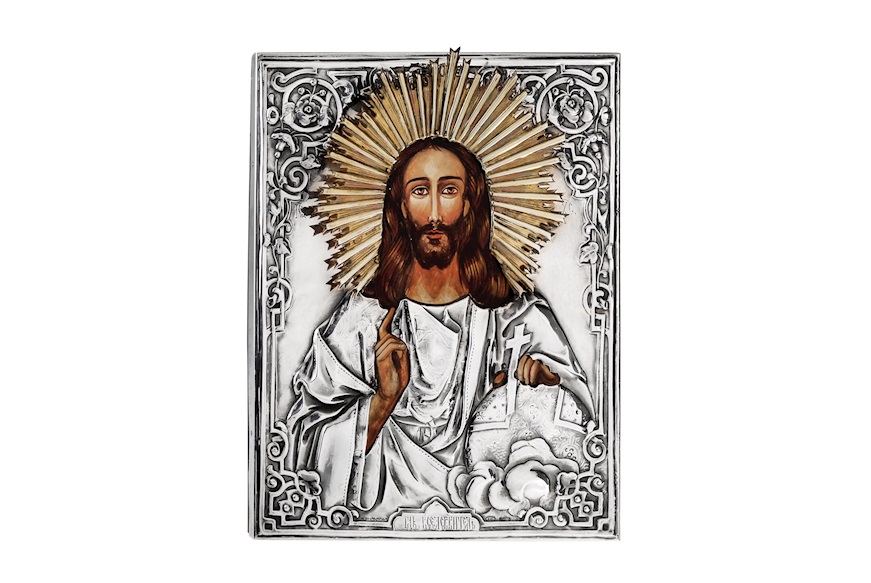 Christ Pantocrator silver Selezione Zanolli