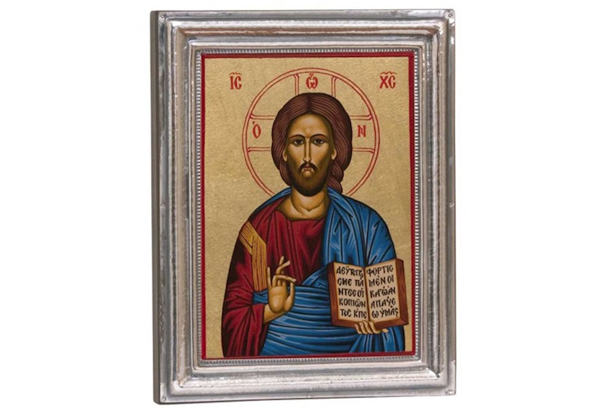 Christ Pantocrator silver Selezione Zanolli